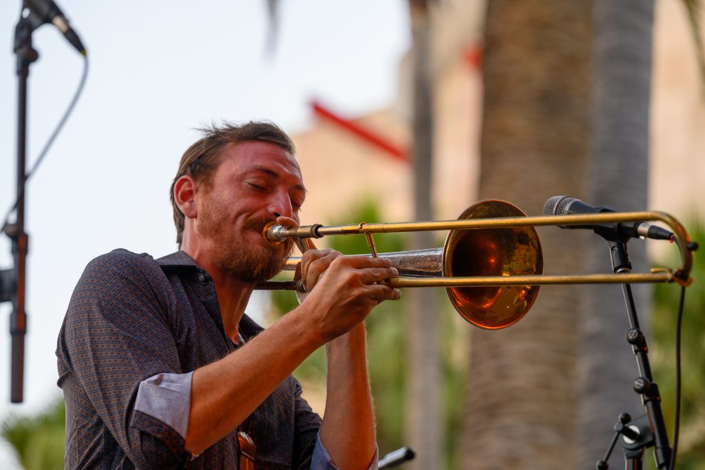 Quinn Trumpet Player in the zone